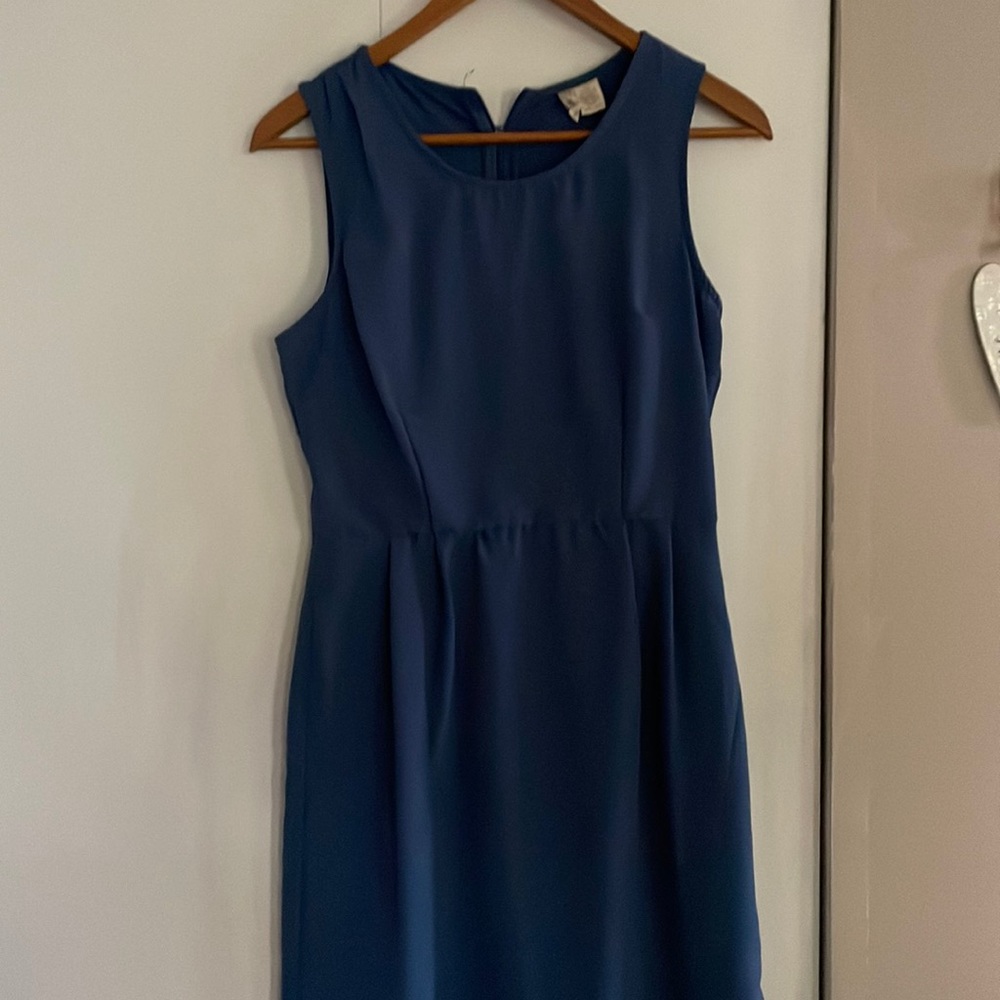 Japna size M blue zip up dress